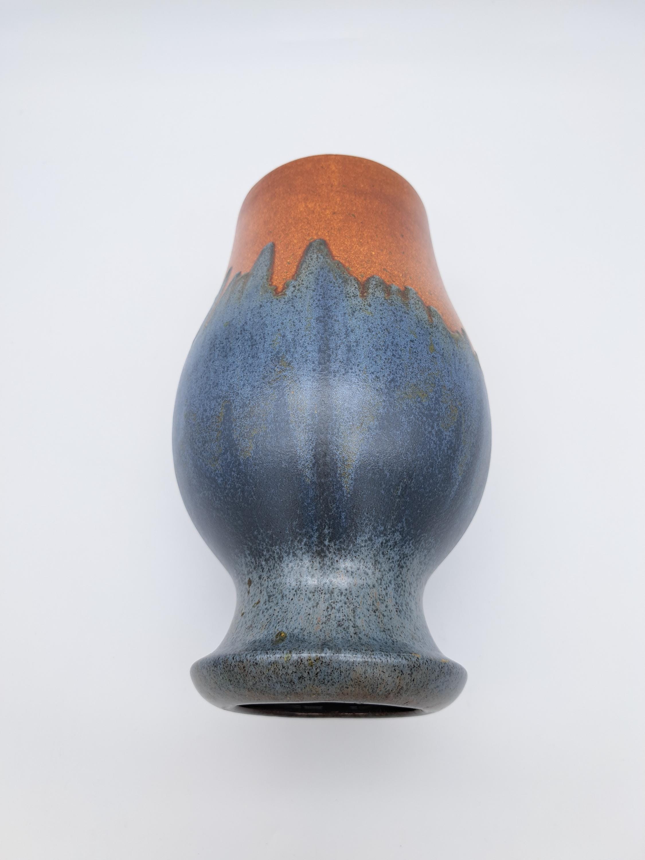 scheurich社製 花瓶 Fat Lava 西ドイツ製 Scheurich 290-27 Fat Lava Ceramics ミッドセンチュリー 西ドイツ WGP