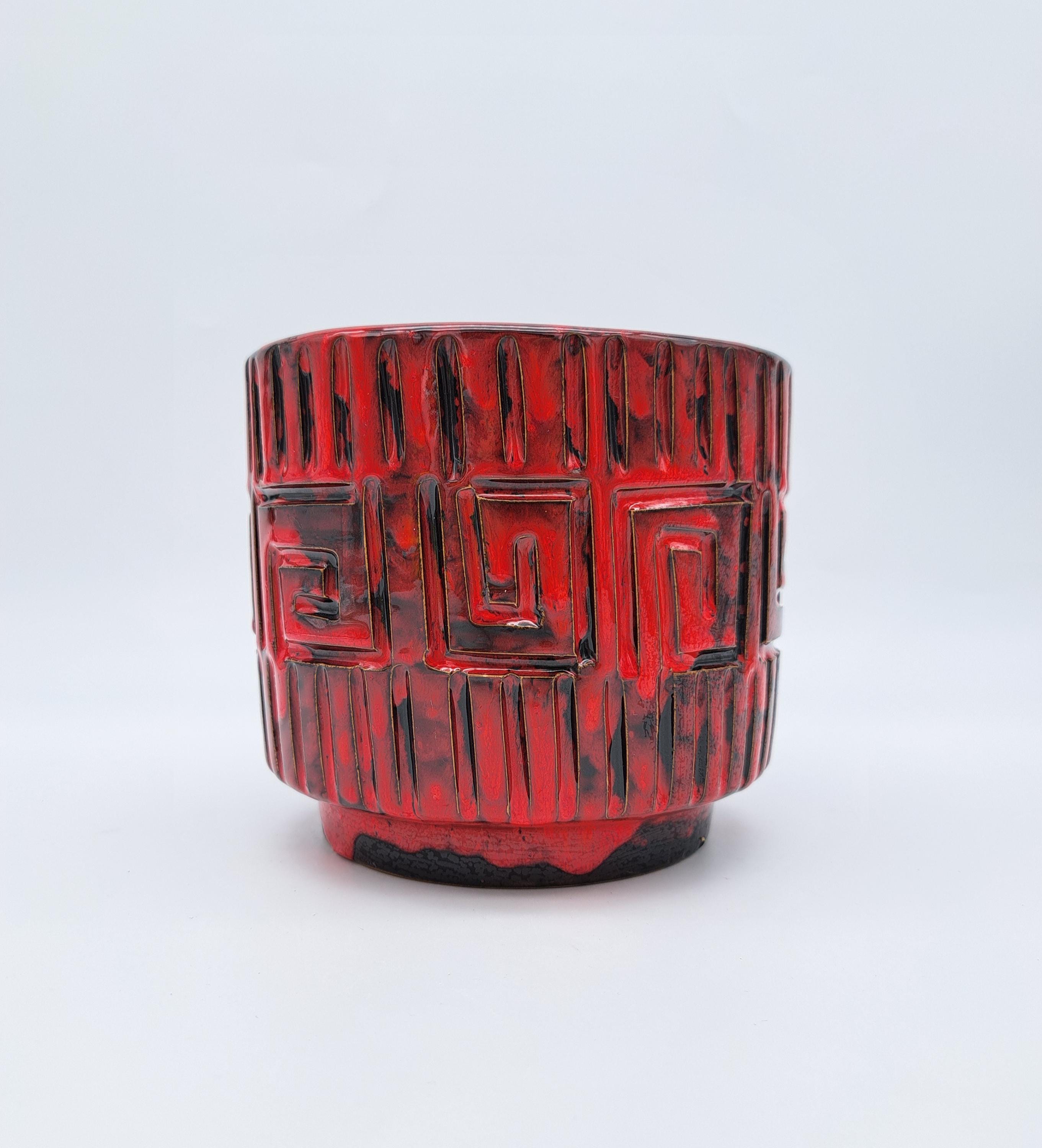 希少なヴィンテージイタリア製Fratelli FanciulacciフラワーポットMCM