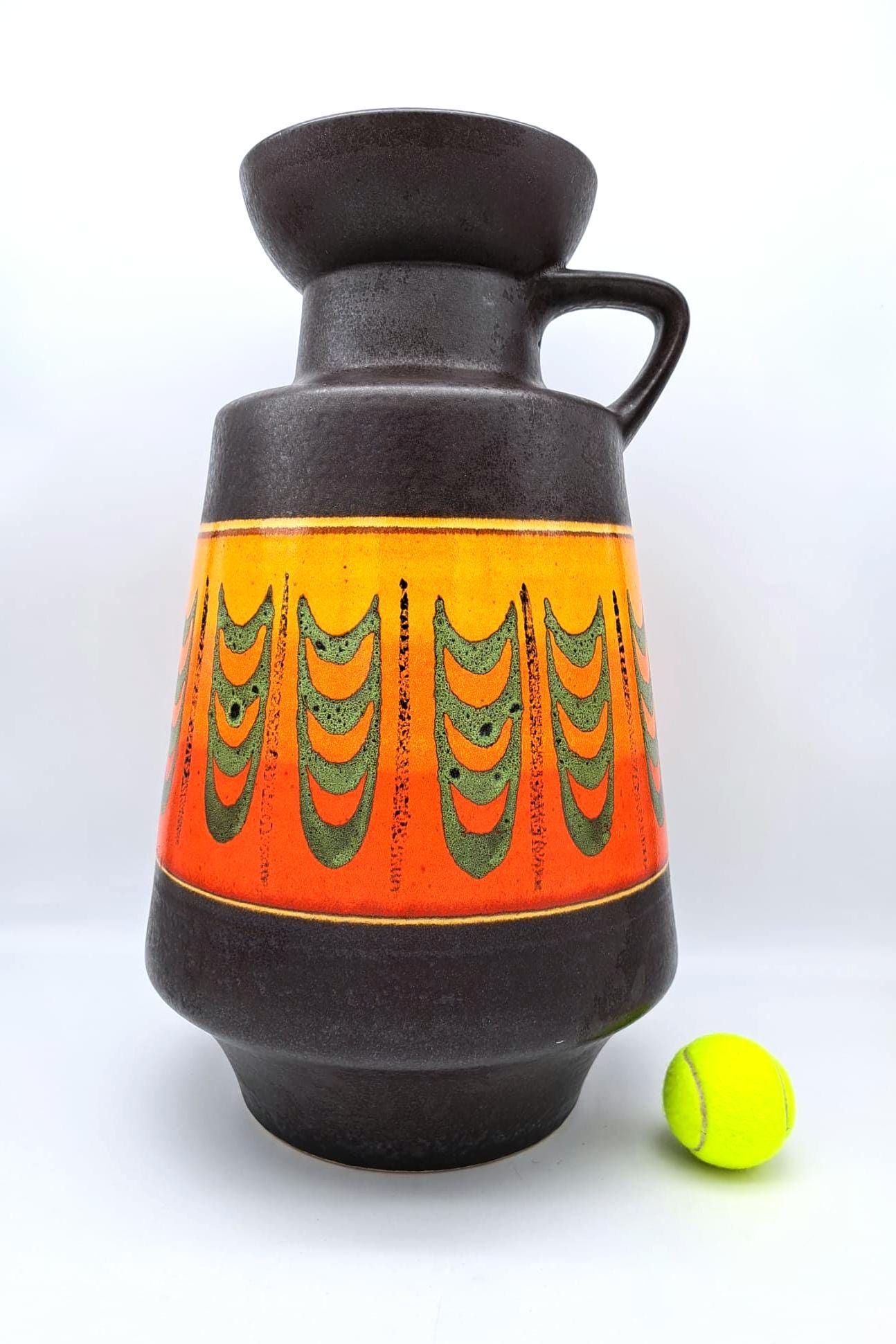 XXL Vase Dümler Breiden 311-50 Rare Mid Century Pottery 1970s WGP