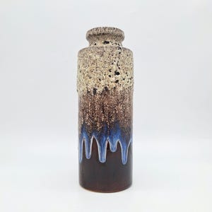 Rare Vintage West German Fat Lava Vase Scheurich 203-26 Mid