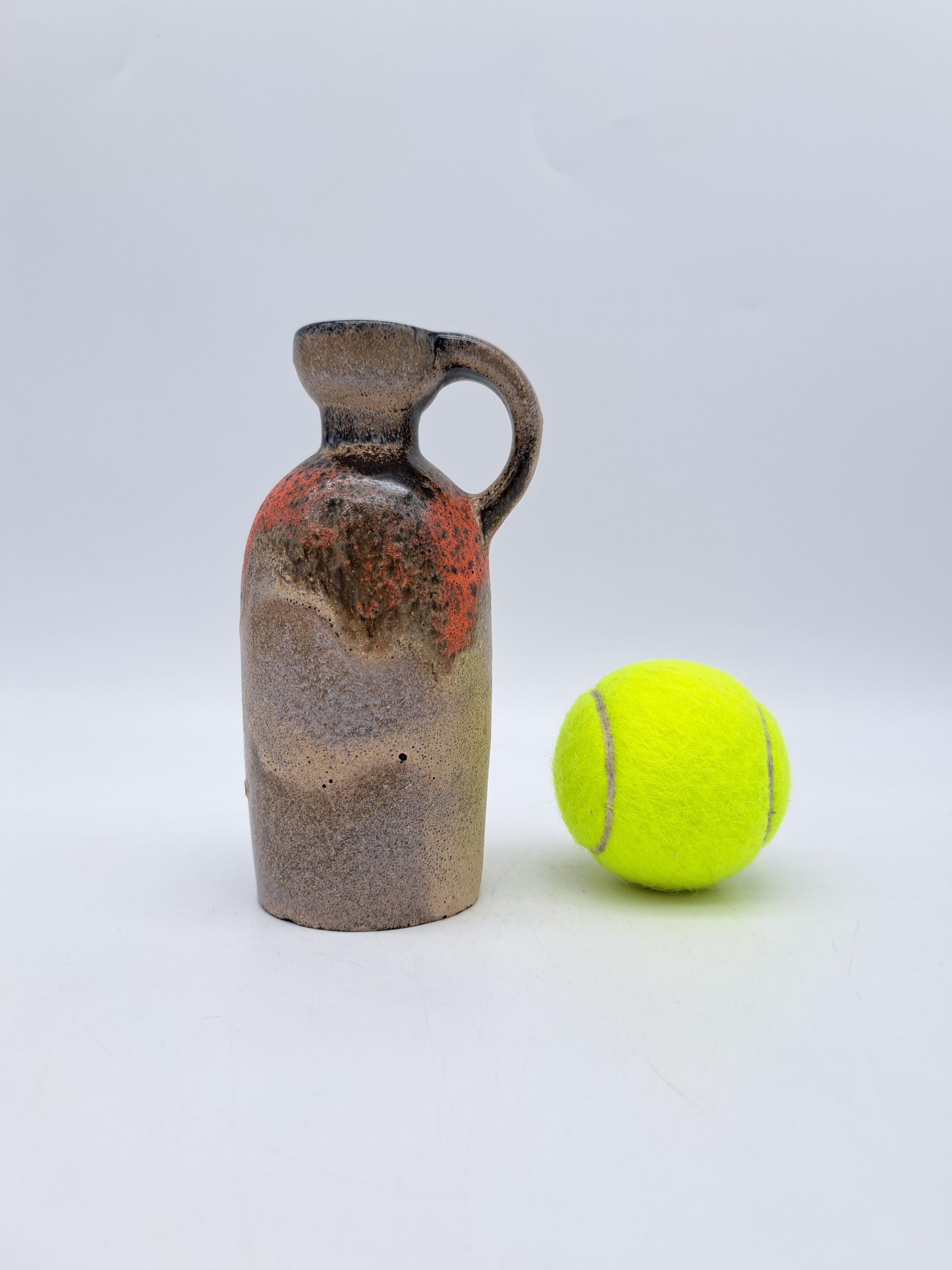 ヴィンテージ 西ドイツ Ruscha 花瓶 No. 321/2 ミッドセンチュリー陶器