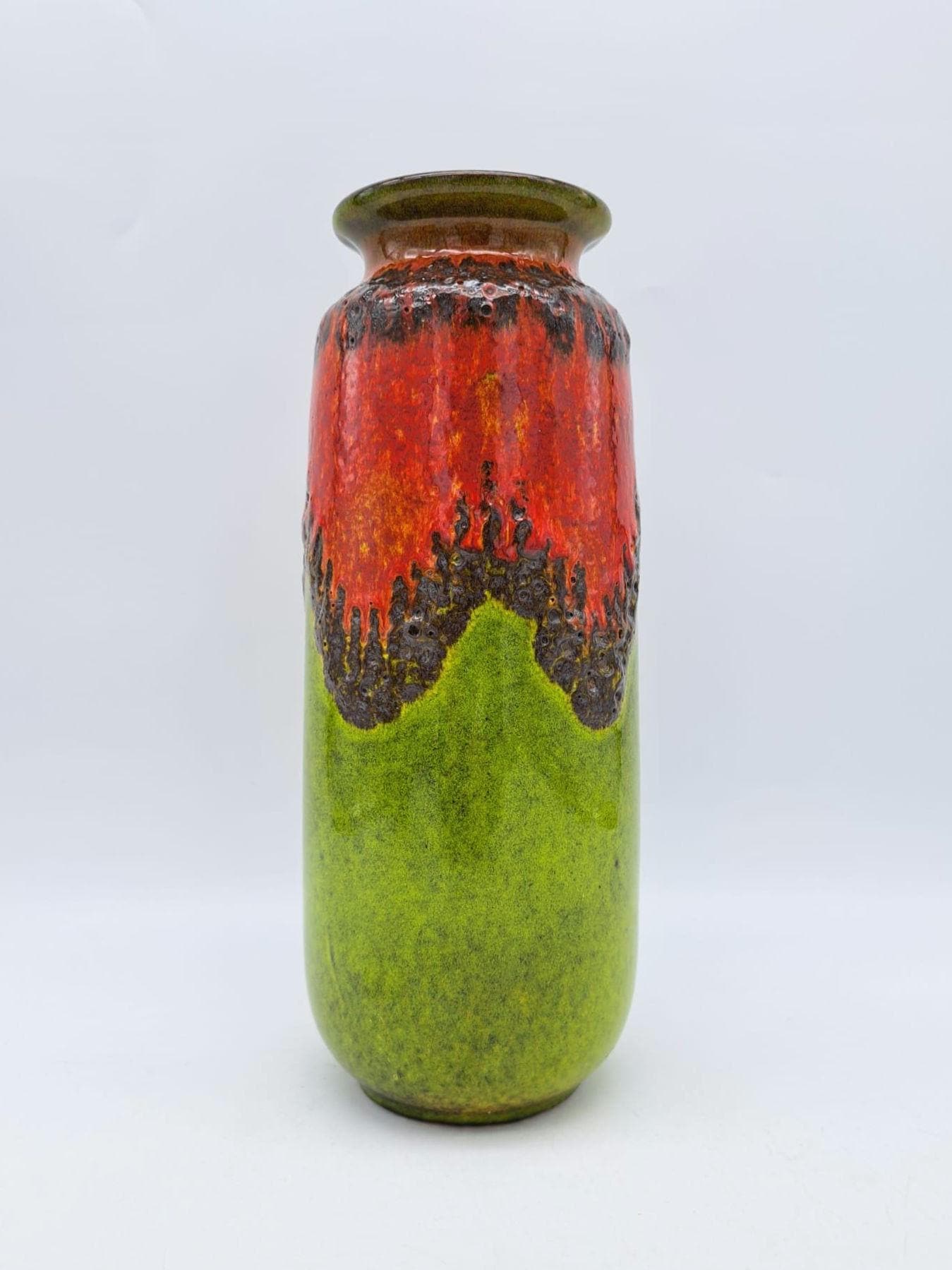 Fat Lava フラワーベース scheurich 60s Fat Lava フラワーベース scheurich 60s 1960s W.German Fat