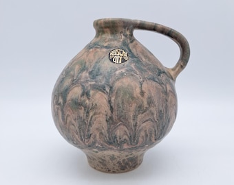 ヴィンテージ 西ドイツ ファット ラバ 花瓶 Ruscha 352 ミッド