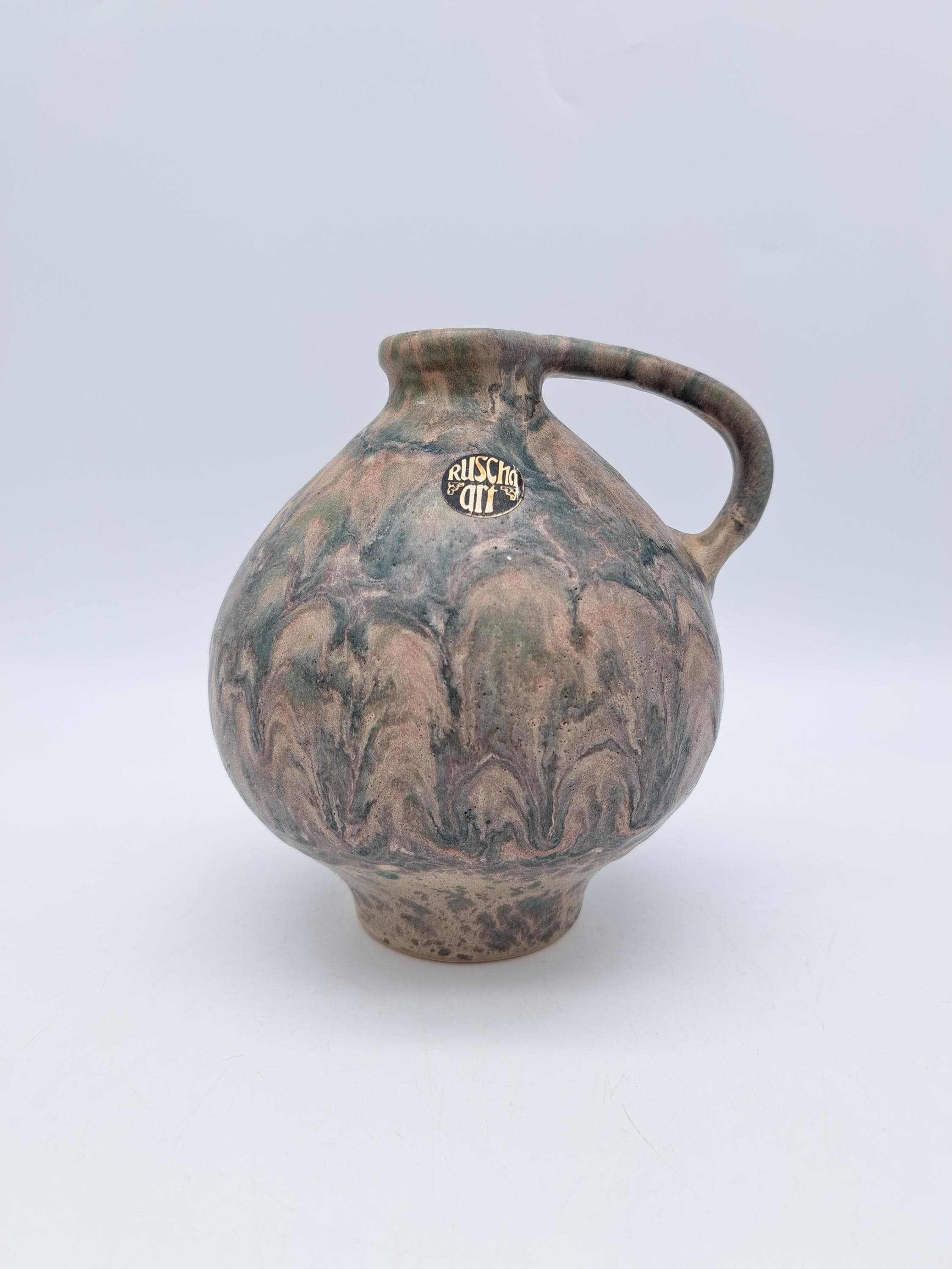 ヴィンテージ 西ドイツ ファット ラバ 花瓶 Ruscha 352 ミッド