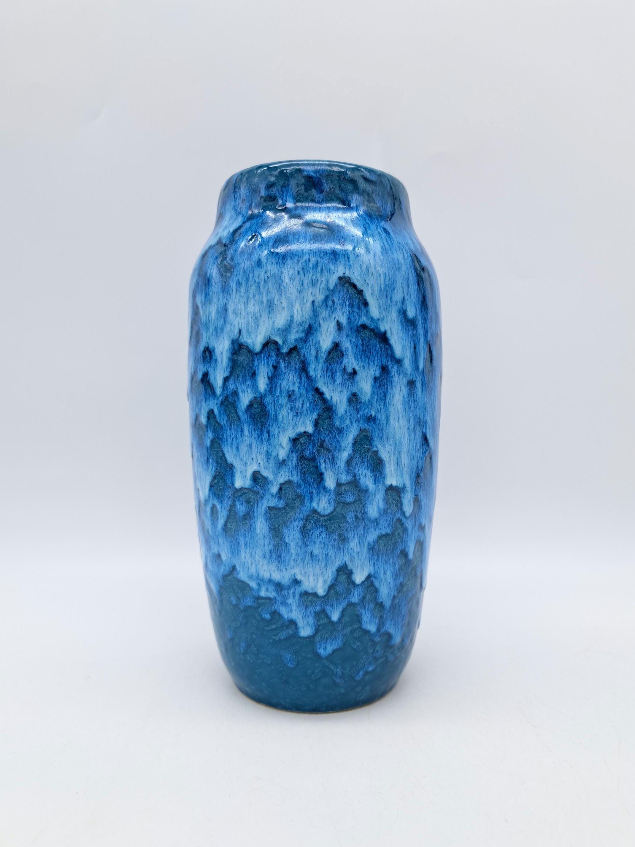 West Germany Fat Lava 花瓶　(242-22) Vintage West German Scheurich 242-22 Vase Fat Lava Vintage W