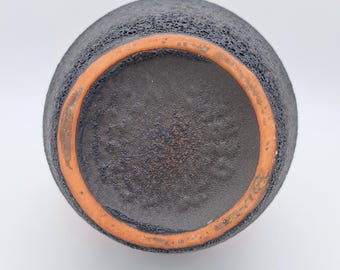 Vintage West German Fat Lava Vase - Carstens Tönnieshof - Mid