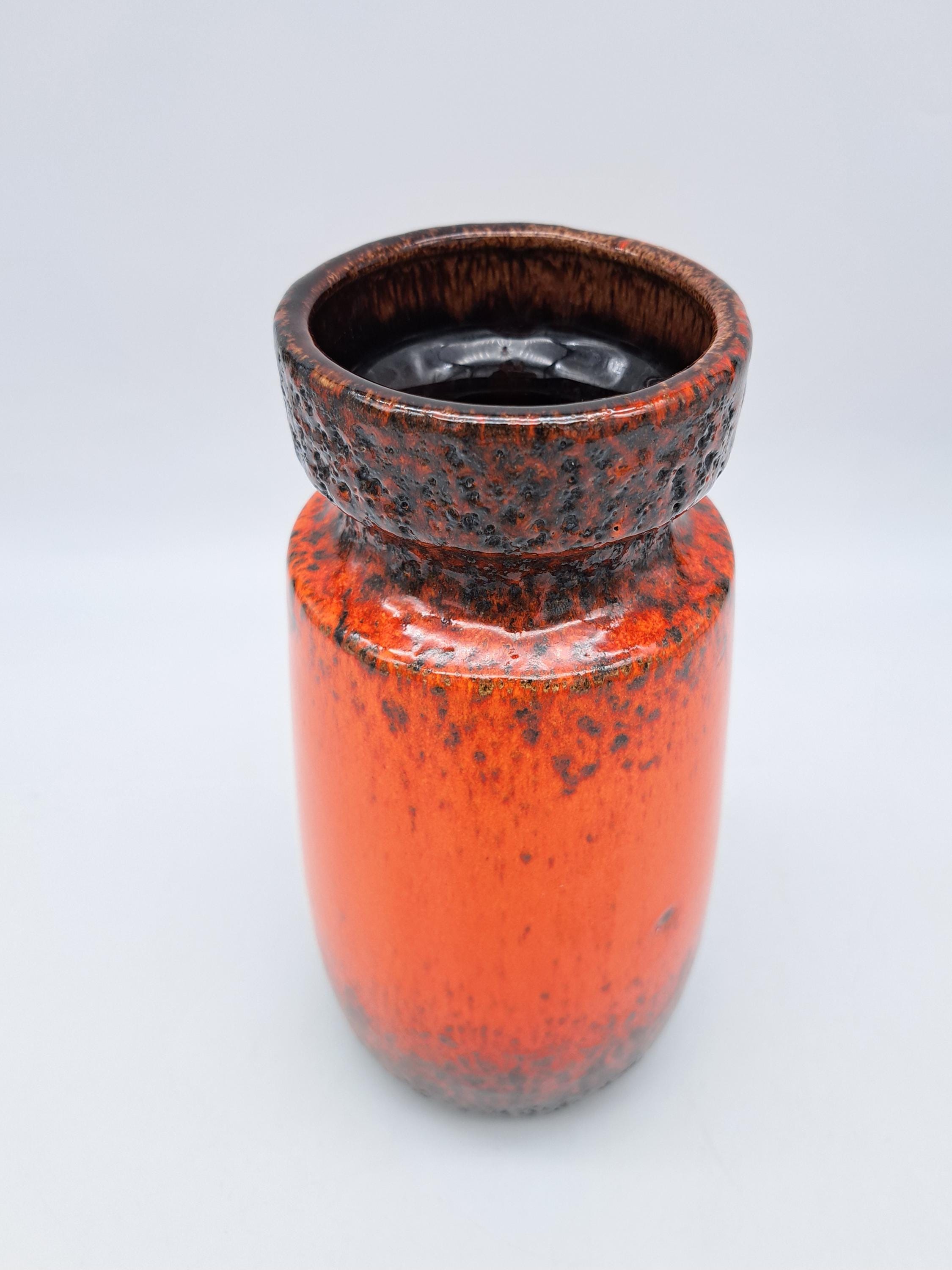 ヴィンテージ 西ドイツ製 Scheurich 242-22 花瓶 ファットラバ