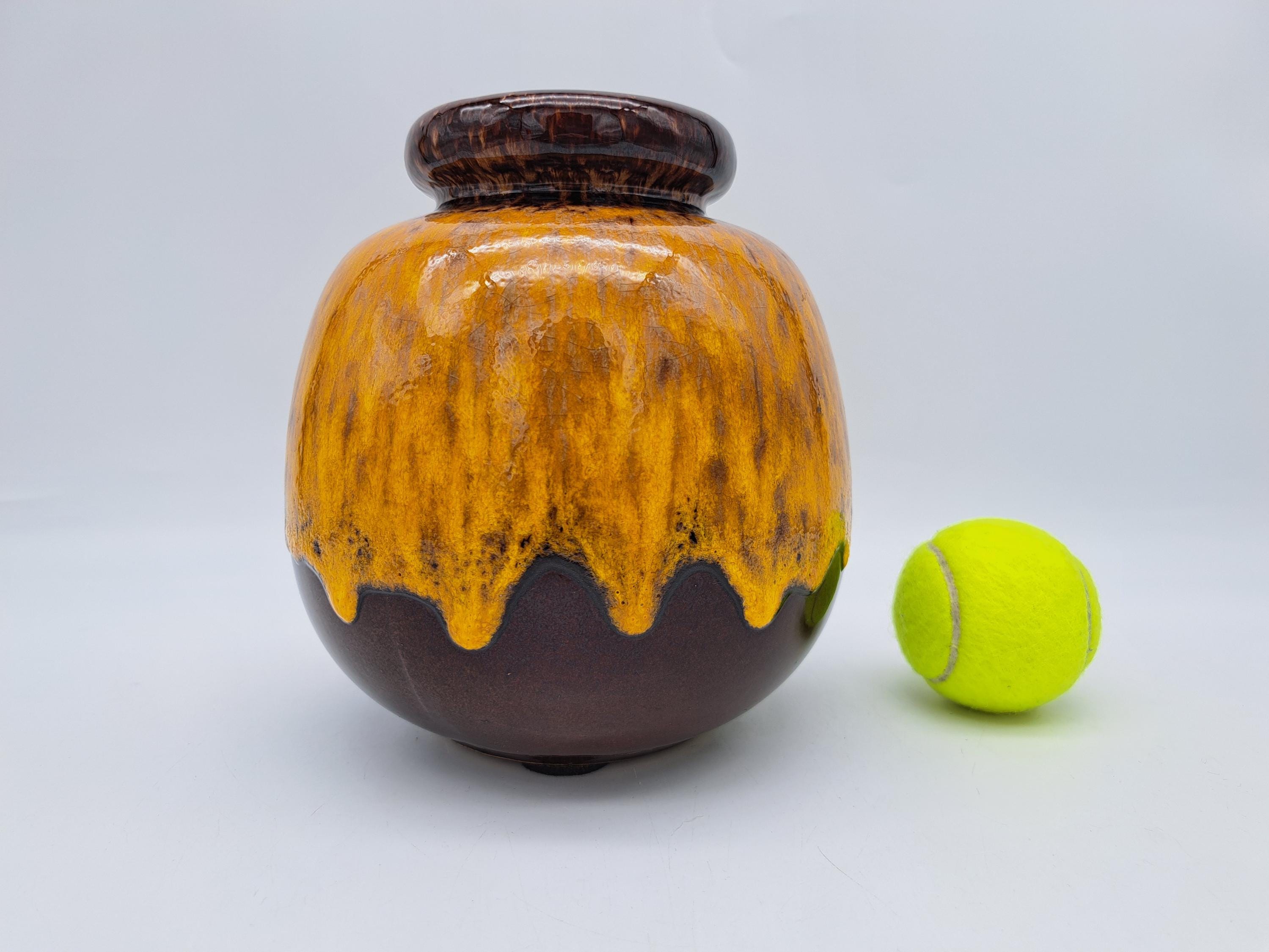 希少な西ドイツ製ファットラバ花瓶 ショイリッヒ 284-19 ミッド