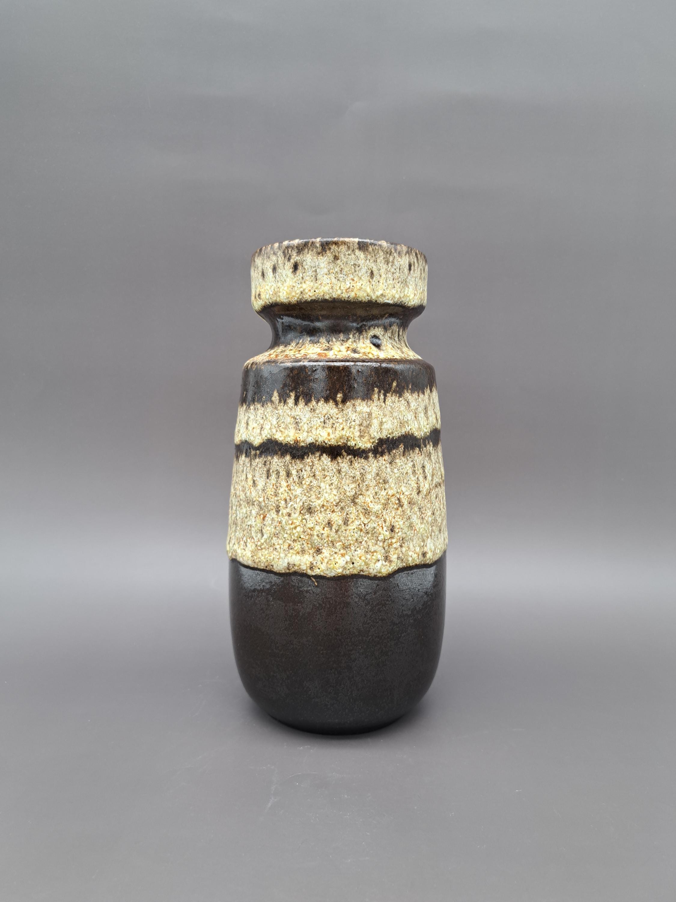 ヴィンテージ 西ドイツ製 ファットラバ花瓶 ショイリッヒ 242-22