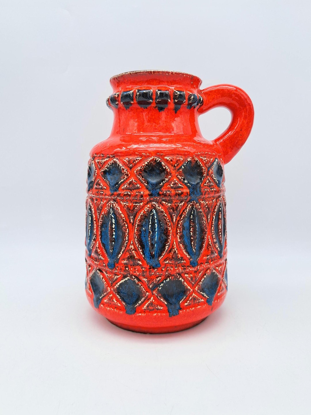 工芸品 Vintage Bay Keramik West German Vase Vintage Ceramic Vase Bay Keramik West Germany Design 20th | eBay