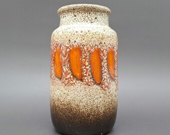 Rare Vintage West German Fat Lava Vase Scheurich 401-20 Mid