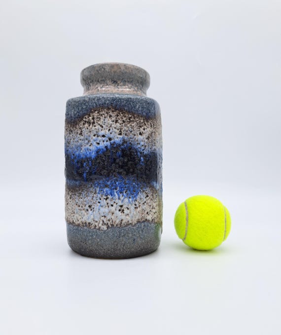 Scheurich 216-20 Fat Lava 花瓶 ミッドセンチュリー陶器 ヴィンテージ