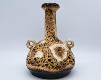 西ドイツ German Art Pottery ヴィンテージ フラワーベース Carstens 花器 花瓶 オブジェ 陶器 カルステンス アートポタリー 93112 Carstens - Fat Lava - WGP / 西ドイツ | - FLOLF - Y