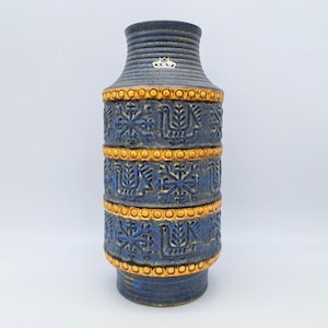 ヴィンテージ 西ドイツ 花瓶 BAY Ceramics 620-25 MCM 赤陶器 1960