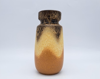 Vintage West German Fat Lava Vase. Scheurich, Model Number 242-22