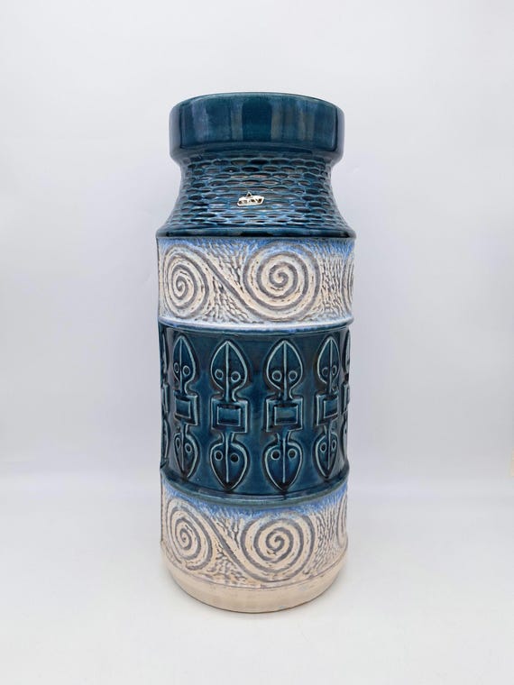 Rare Vintage West German Bay 94-45 Vase Mid Century Pottery
