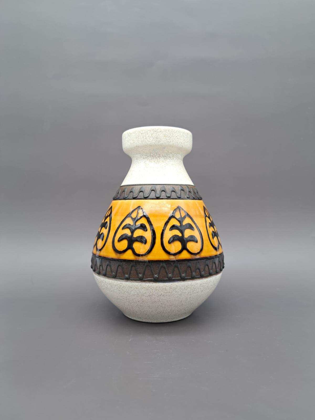 Vintage West German Fat Lava Vase Dümler & Breiden 165-20 Mid