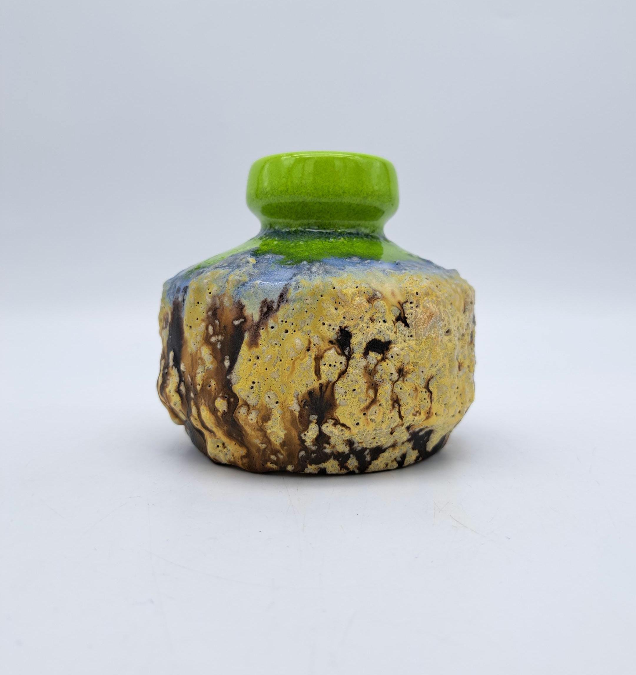 独60年代　Elke&Elmar Kubicek スタジオ陶器　Fat Lava 独60年代 Elke&Elmar Kubicek スタジオ陶器 Fat Lava 独60年代