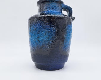 ビンテージの西ドイツの Fat Lava 花瓶。 Carstens Tonnieshof