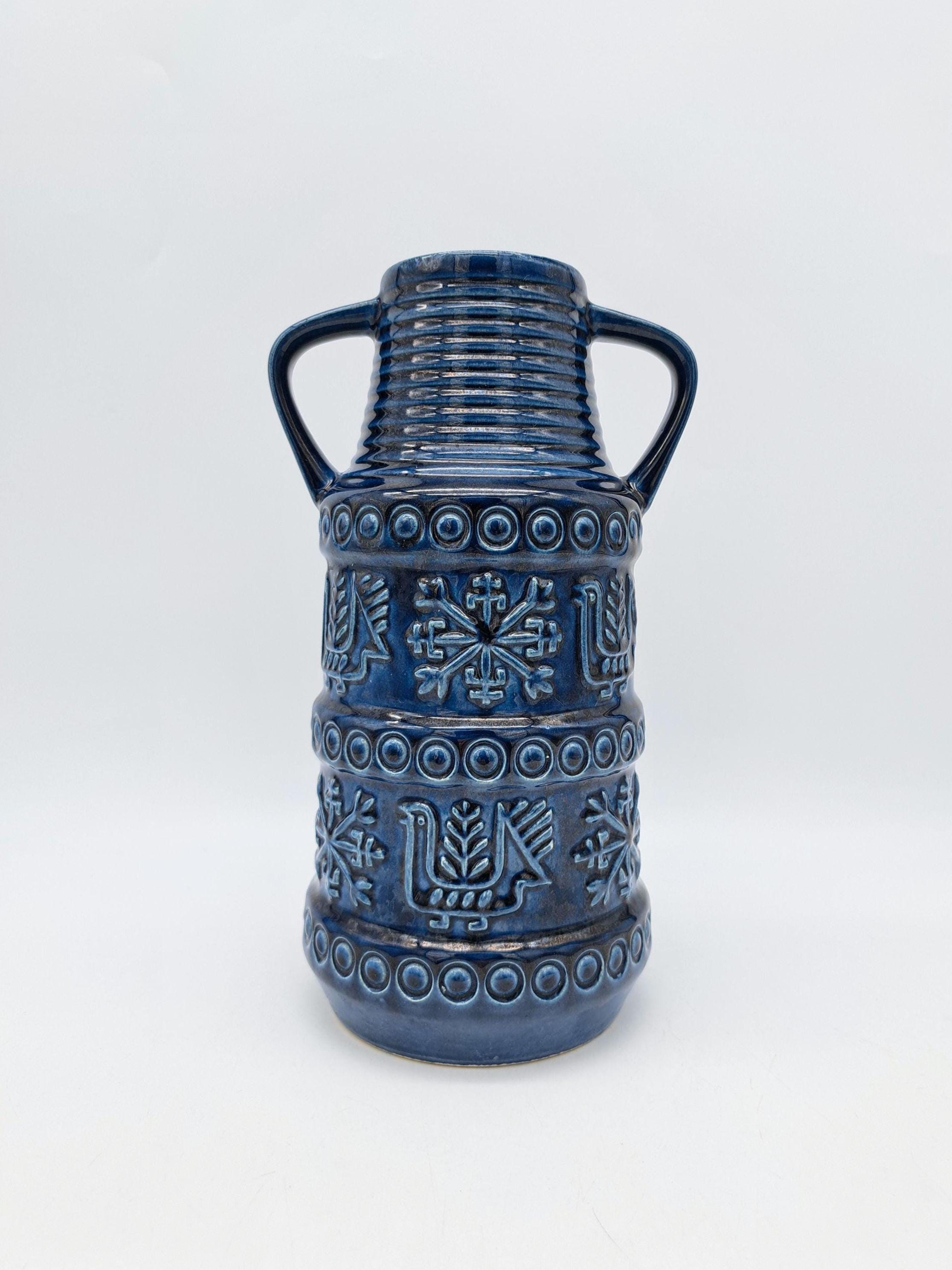 Vintage West German Bay Keramik Vase 64-25 Mid Century