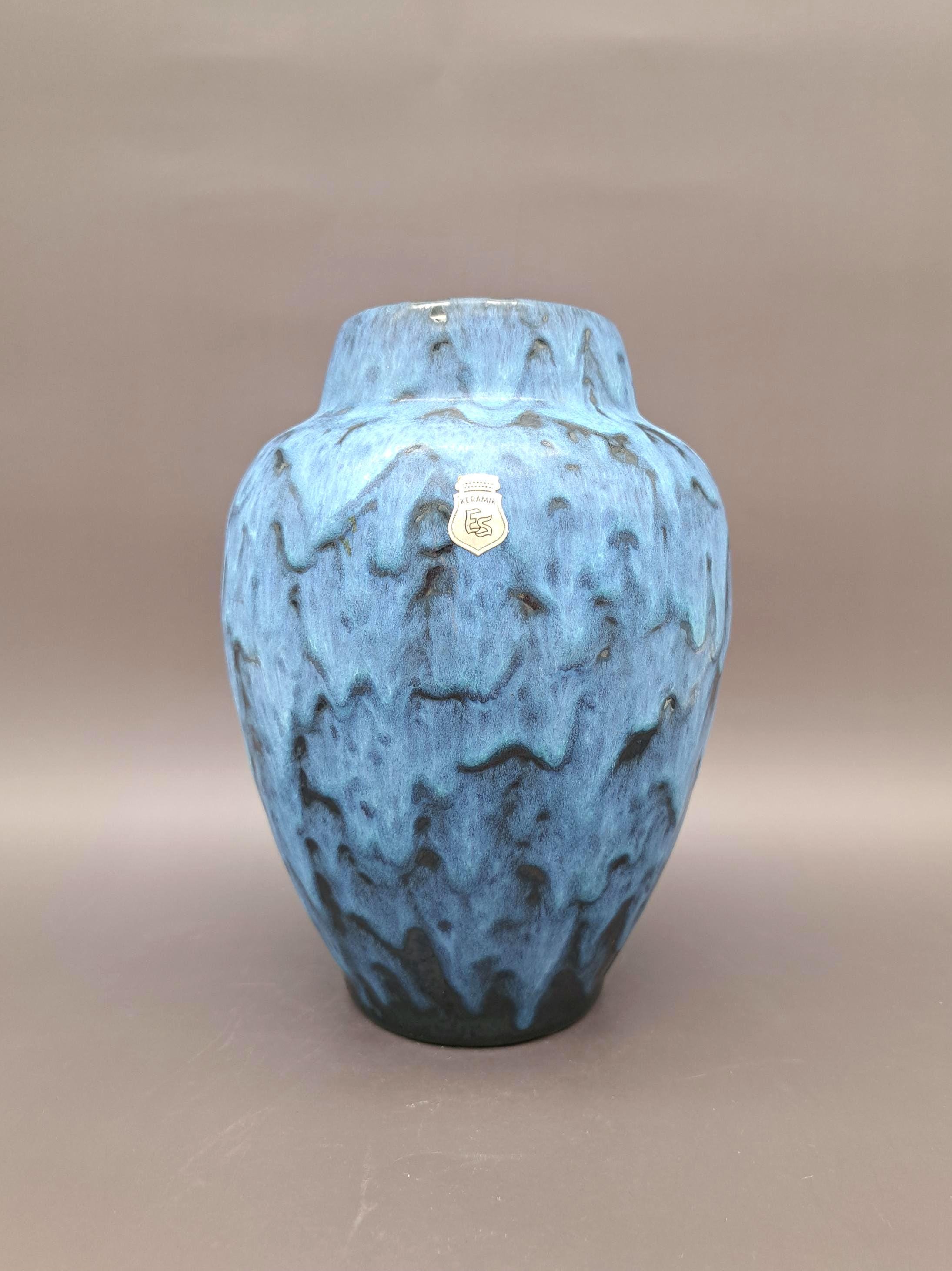 Rare Fat Lava Vase ES Keramik 132/20 MCM Design Vintage West