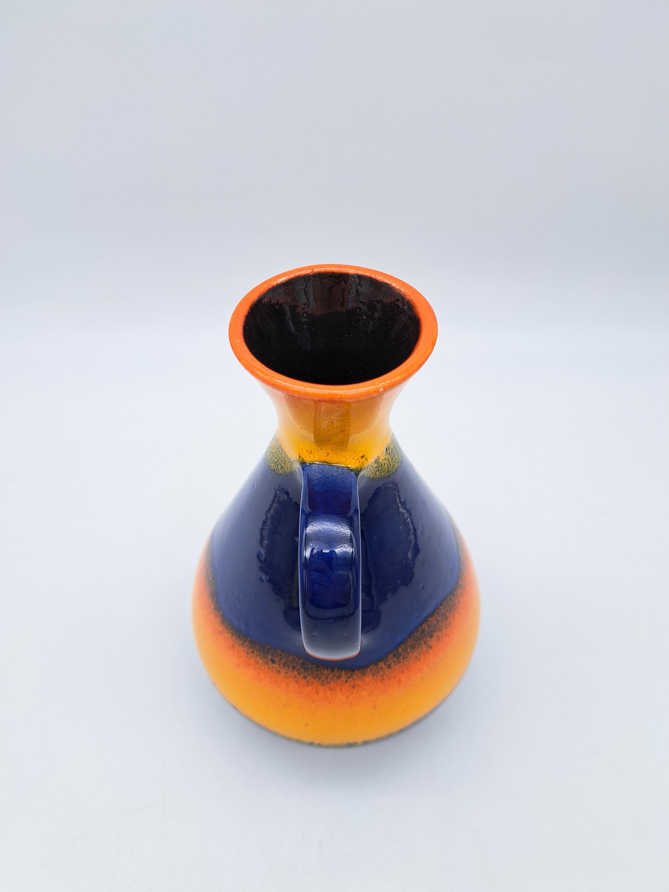 Rare Vintage West Germany Vase Dümler Breiden 334-21 Mid-century