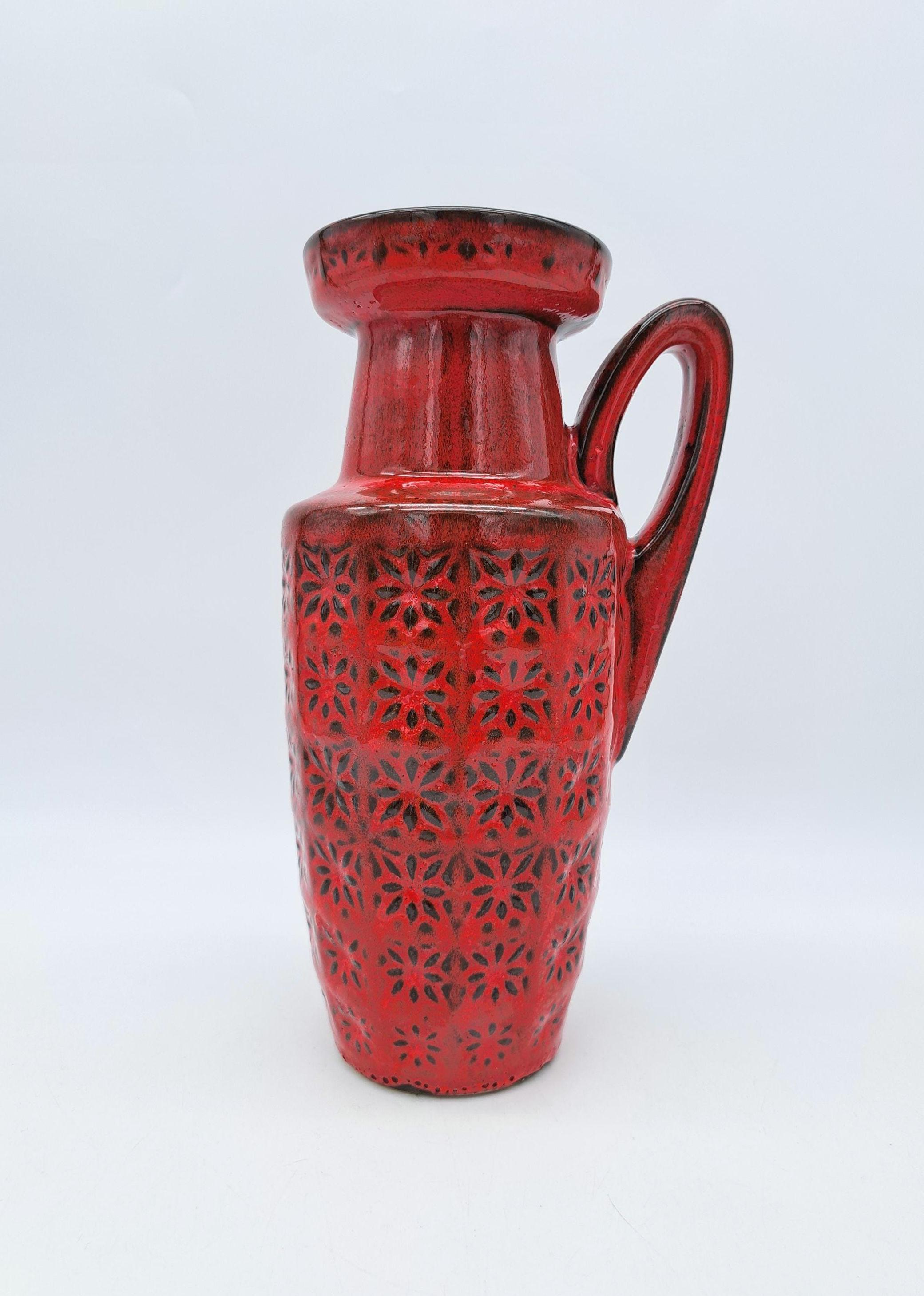 インテリア小物 Scheurich 西ドイツ陶器 花瓶 26cm
