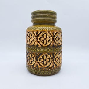 Scheurich 529 18 1960s WGermany 花瓶 West German Pottery Vase by Scheurich 529-18 - Etsy