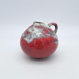 Rare vase vintage ouest-allemand Stein Keramik 45/10, céramique milieu du siècle, années 1960, WGP, émail coulant