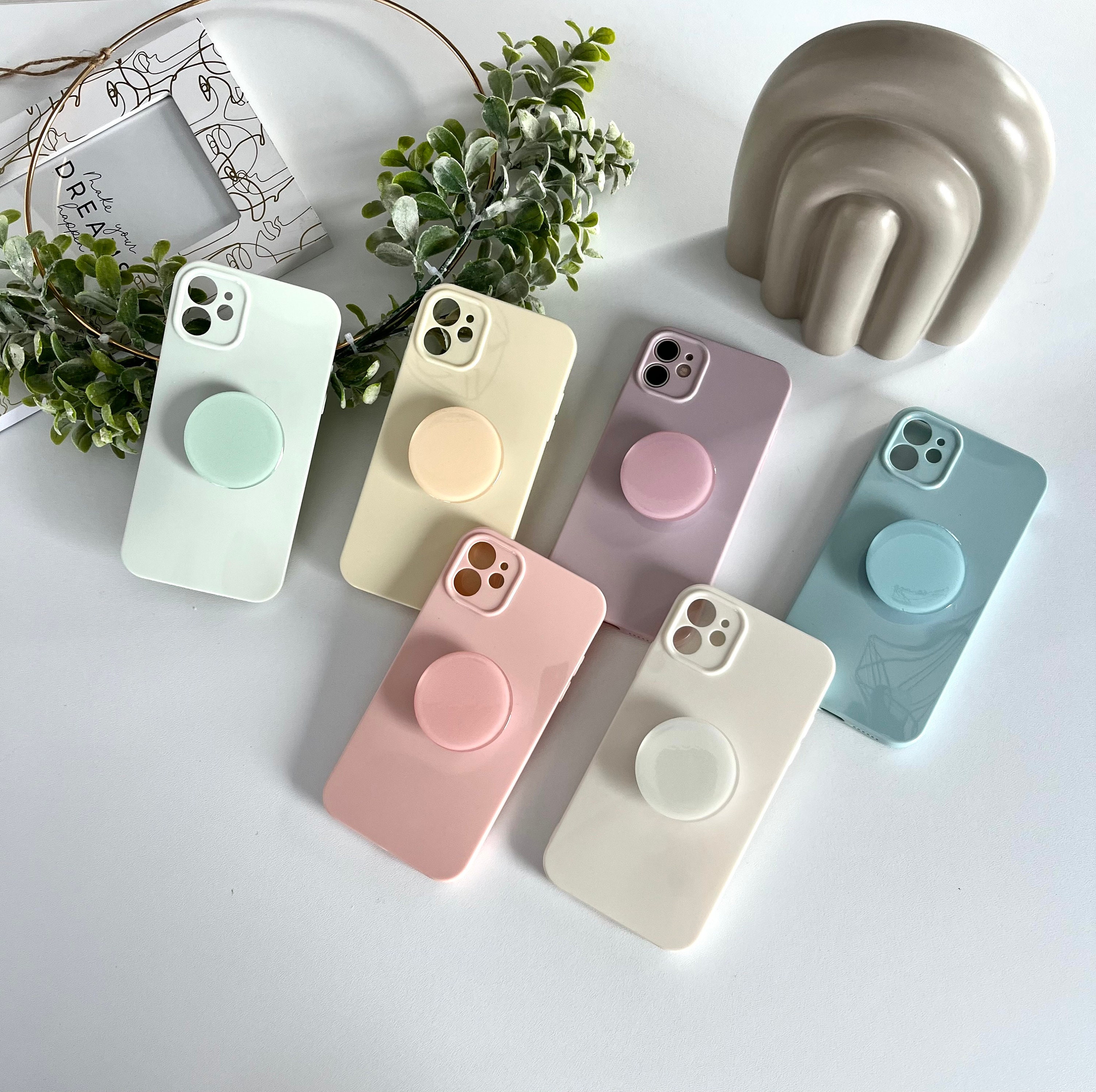 Kiq Apple - iPhone 14 Pro - Square Case Pink Glittery Hearts