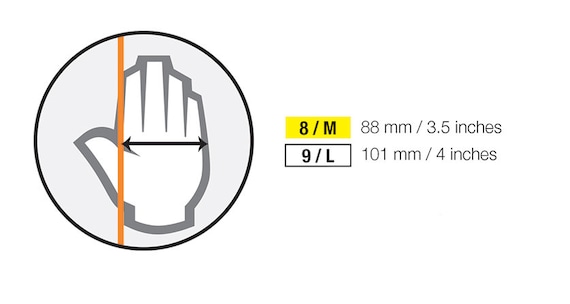 Taglie Guanti Guida Alle Taglie H E Amp;m The North Face MONTANA