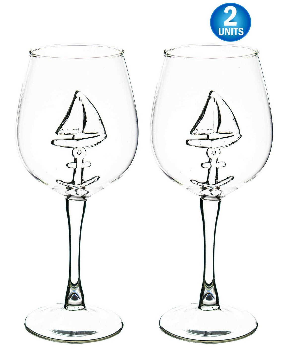 Sailboat Wine Glass Couple Wine Glass Friends Wine Glass Etsy