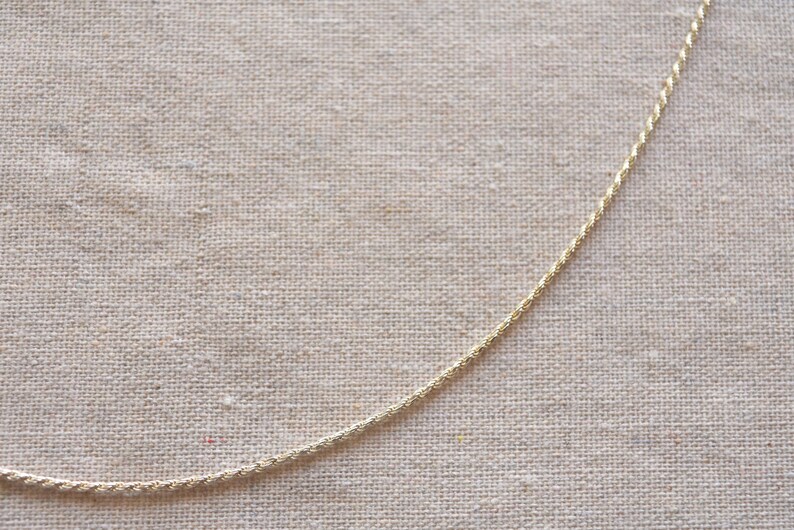 Sterling Silver Rope Neck Chain Silver 925 Rope Neck Chain