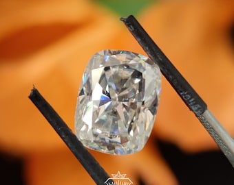 Elongated Cushion Cut Loose Moissanite Diamond for Women Jewelry, Engagement Ring, Wedding Band, Pendant, Earring or Gifts, Loose Stone Sale