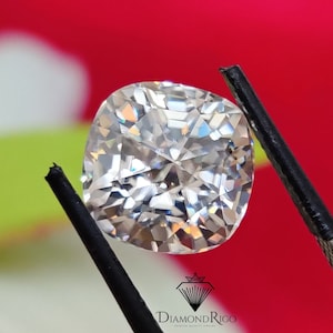 Cushion Jubilee Cut Loose Moissanite Diamond Jubilee Cushion Cut For Engagement Ring Wedding Ring Earring Pendant Personalized Jewelry Gifts