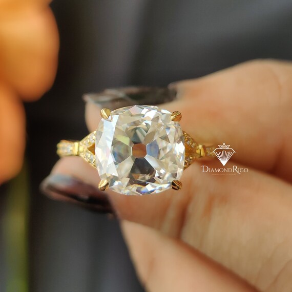 11mm sale moissanite ring