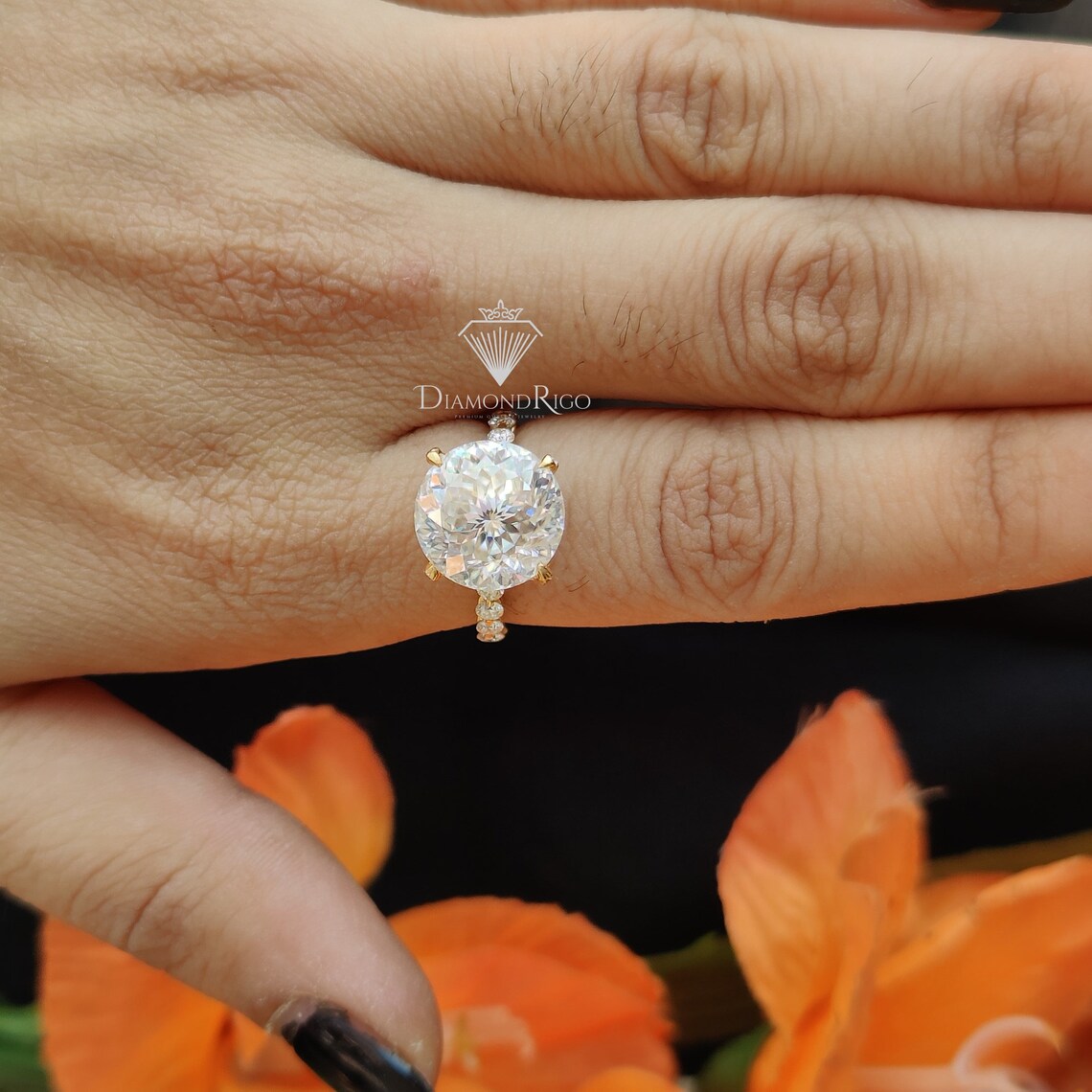 6.45TCW Elegant Portuguese Engagement Ring Portuguese Etsy