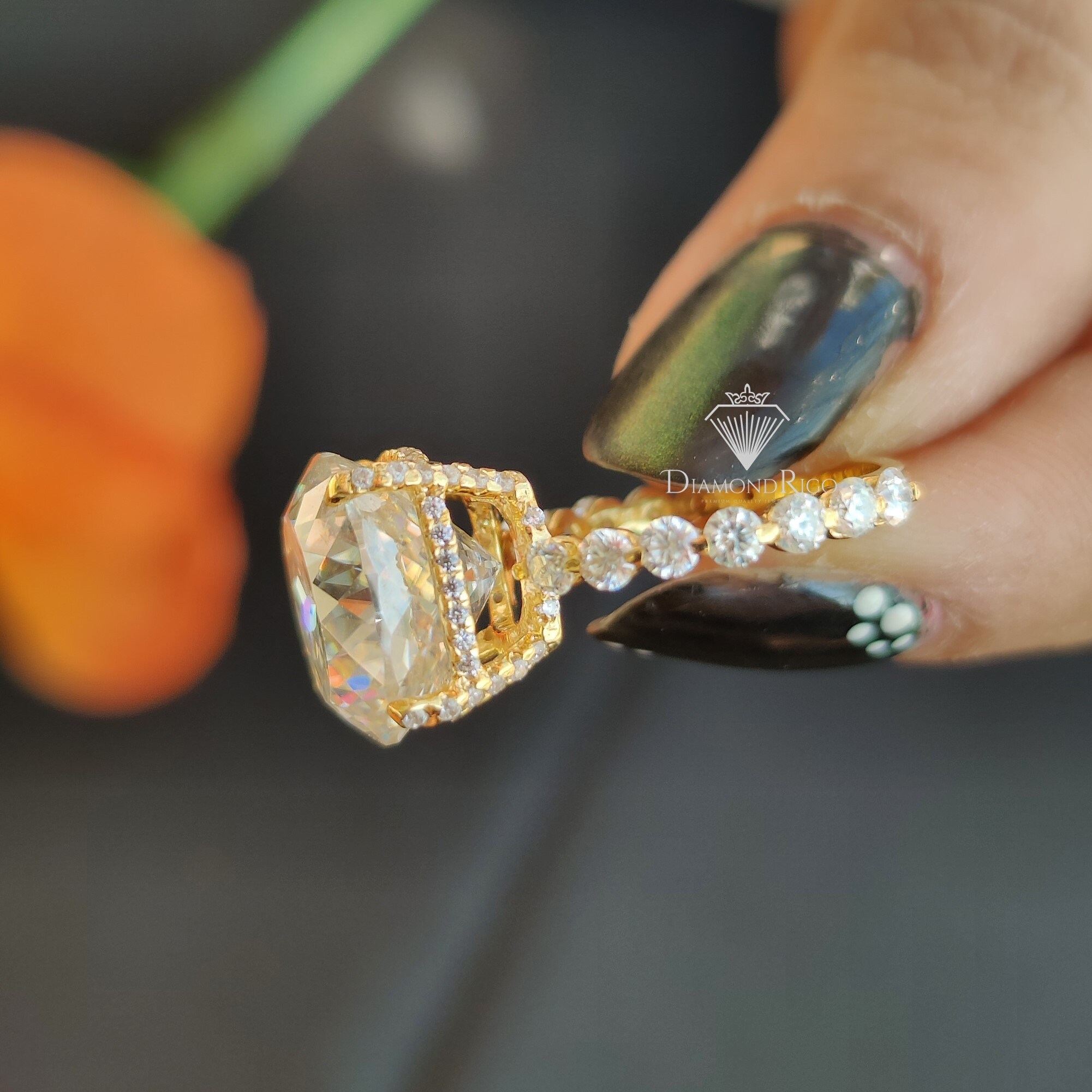 6.45TCW Elegant Portuguese Engagement Ring Portuguese Etsy