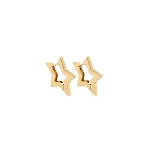 18K Gold Filled Star Earrings, Minimalist Earrings, Earrings for Women, Gift for Her