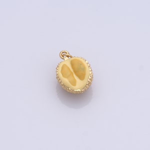 18K Gold Filled Fruit Collection Pendant, Micro Pavé CZ Fruit Charms ...
