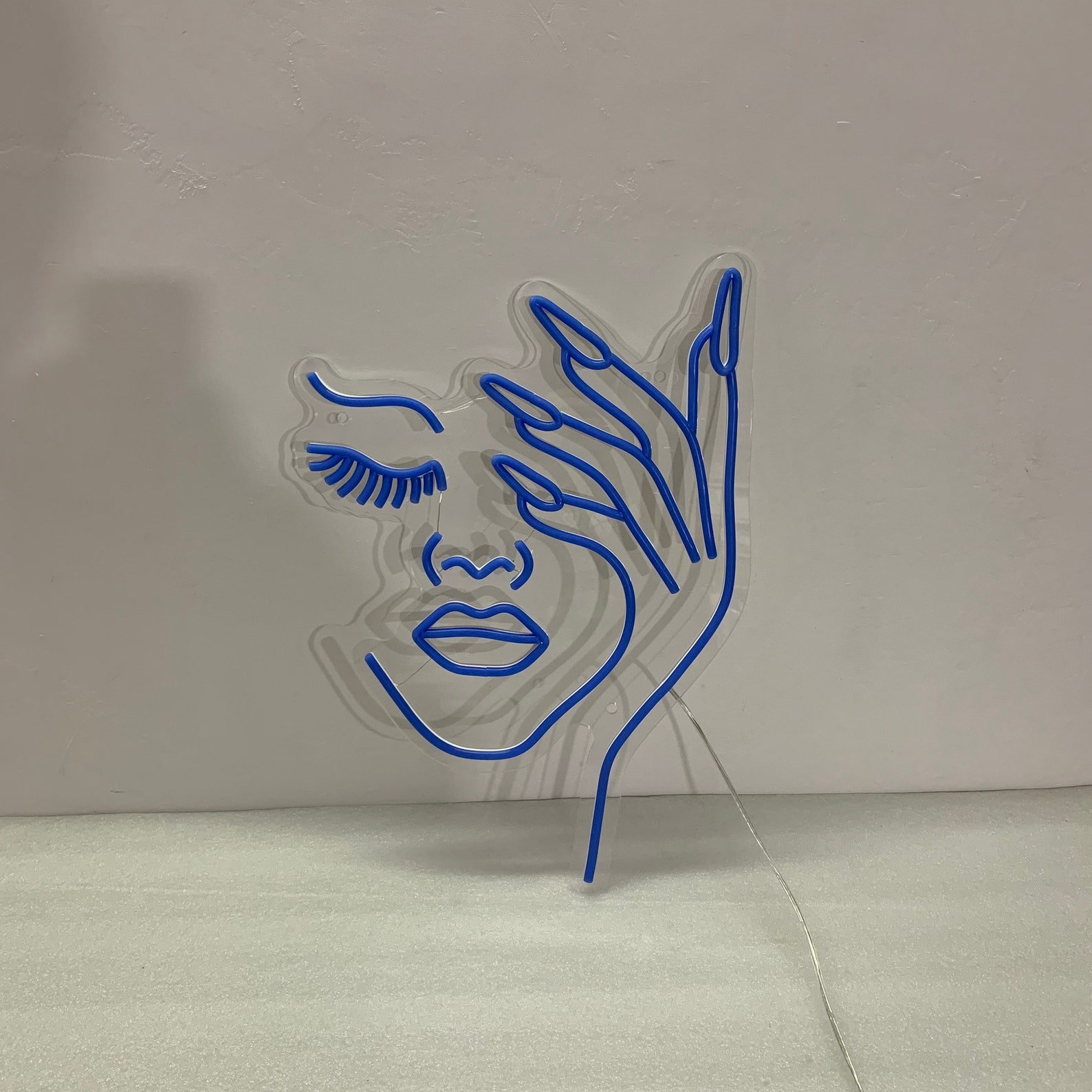 Beauty Face Led Neon Beauty Room Wall Decoration Lights Etsy