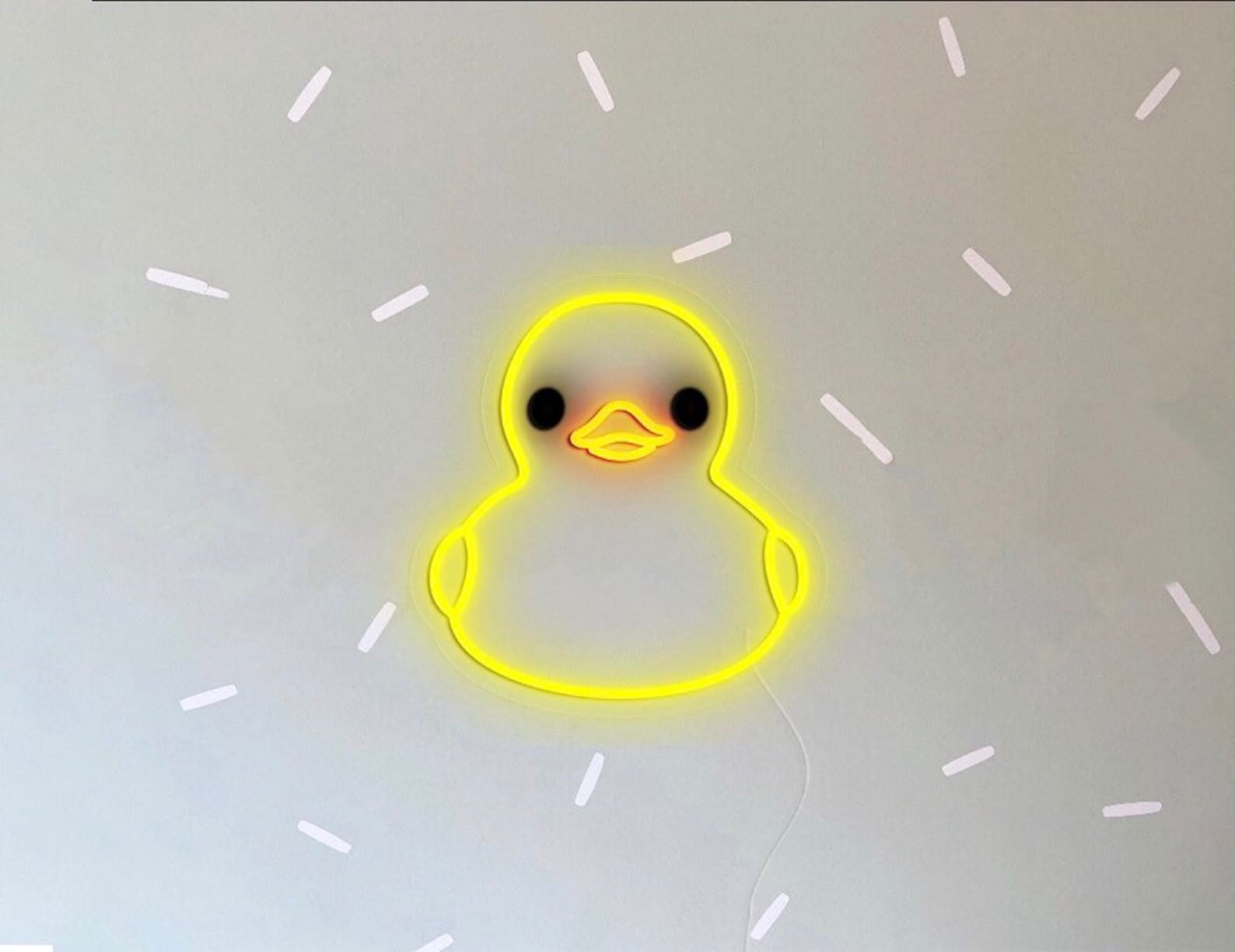Rubber Duck Neon Sign Duck Neon Sign Children Room Decor Etsy