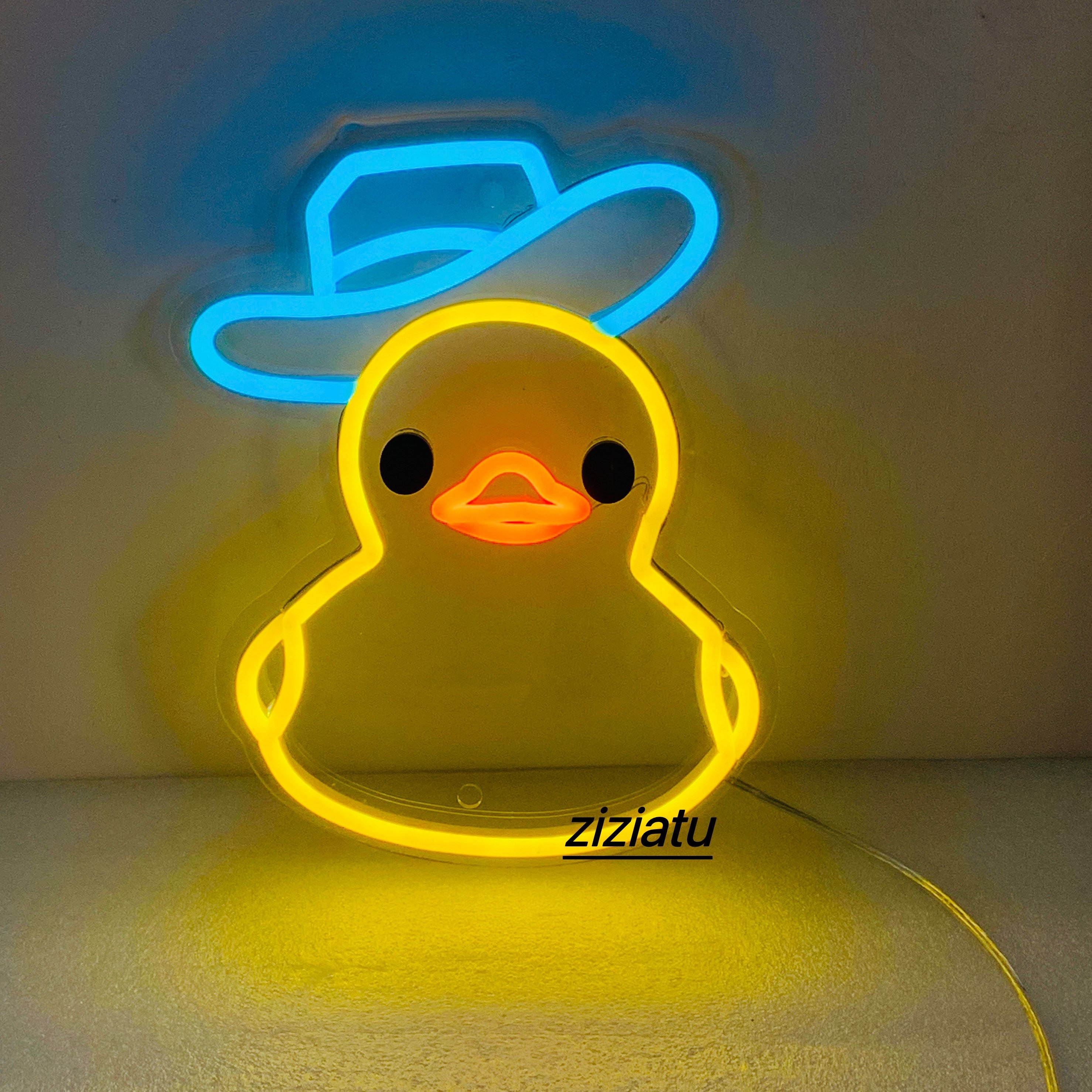 Rubber Duck Neon Sign Duck Neon Sign Children Room Decor Etsy Australia