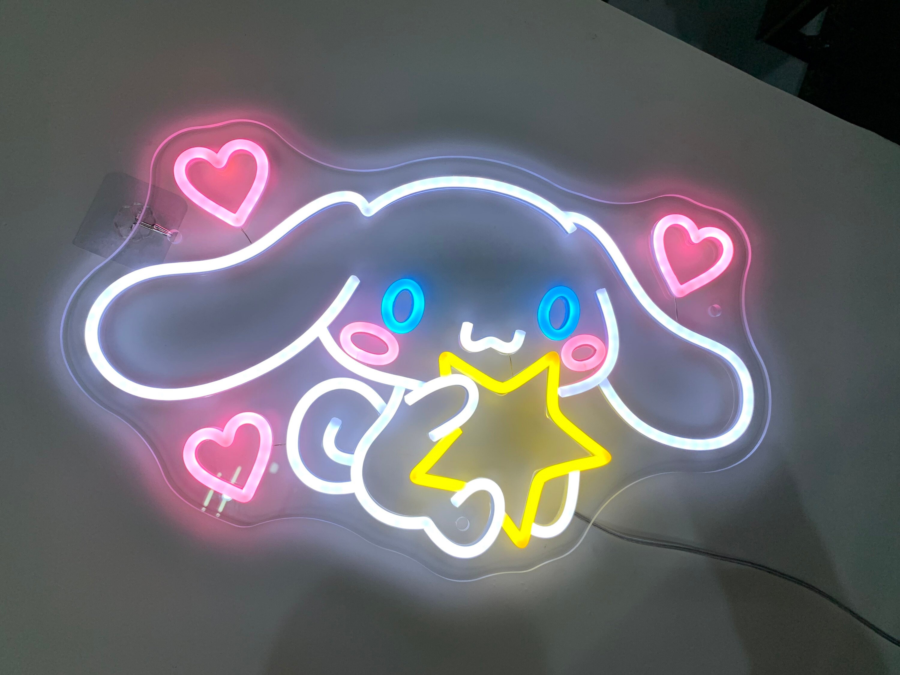 Cinnamoroll Neon Sign Cinnamoroll Night Light Custom Etsy Australia
