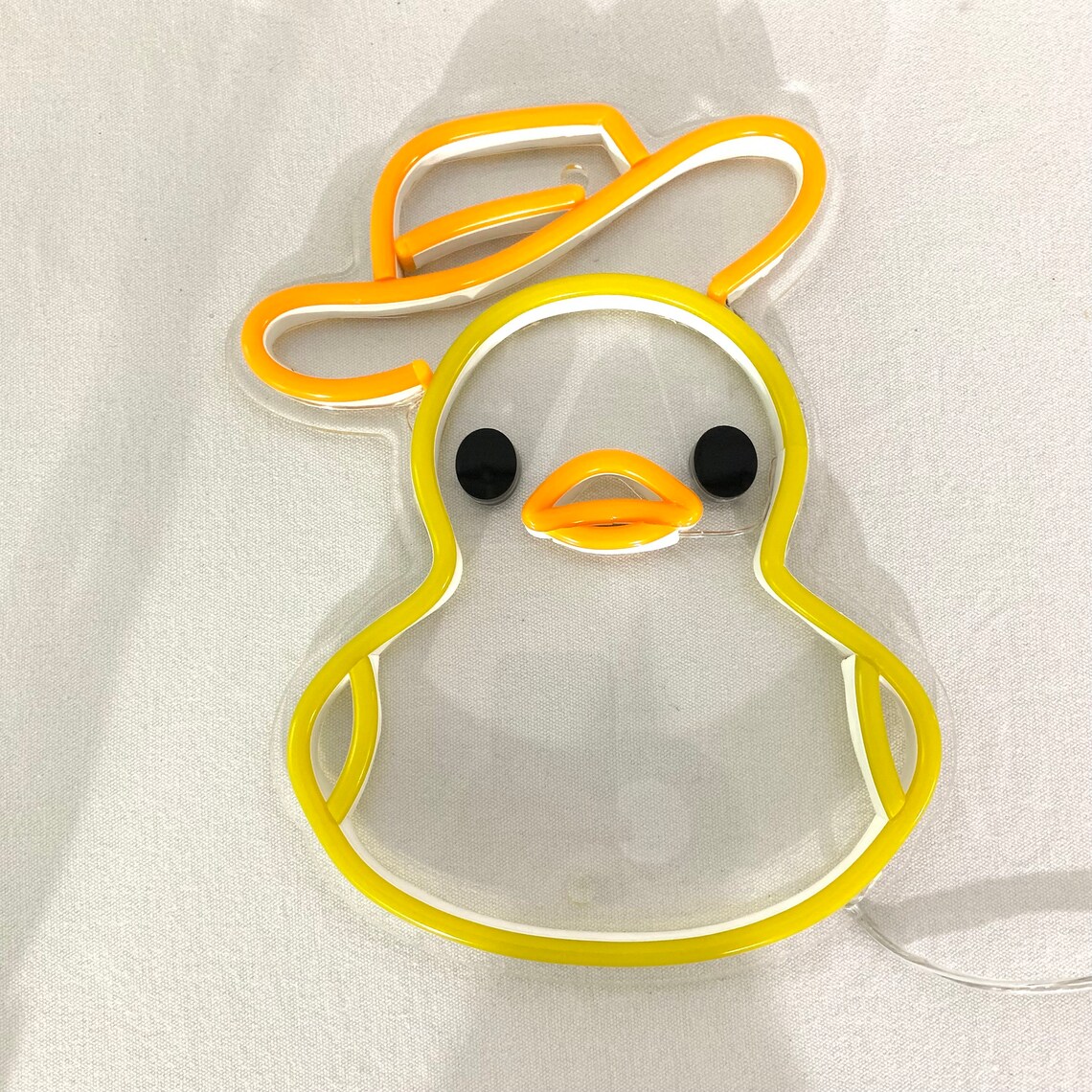 Rubber Duck Neon Sign Duck Neon Sign Children Room Decor Etsy