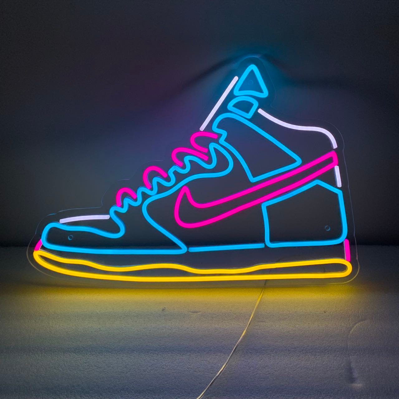 Air Jordan 1 Neon Sign Sneaker Neon Sign Sneaker Led Neon - Etsy