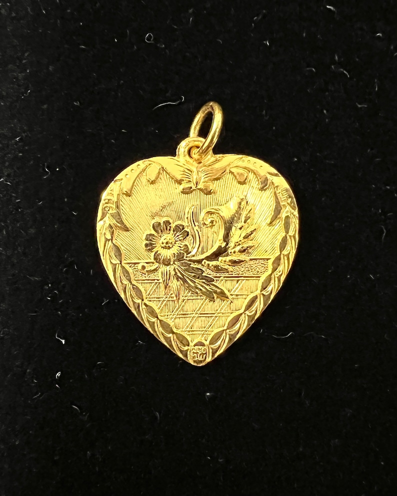 Vintage 24k Gold Rat Zodiac Pendant Etsy