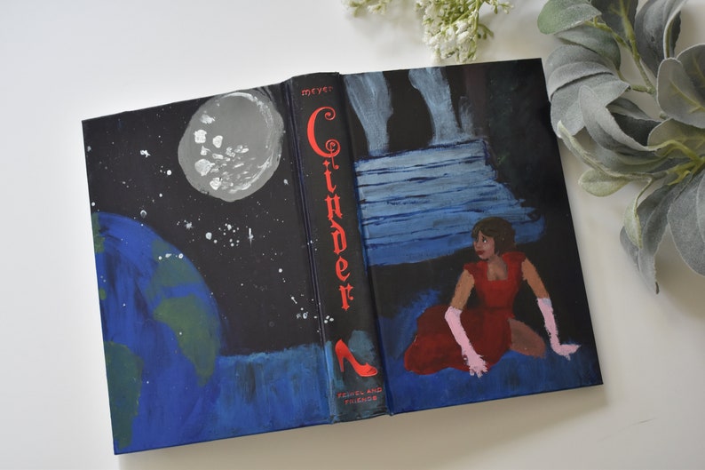Hand Painted Cinder by Marissa Meyer image 1
