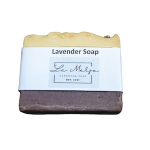Lavender natural soap