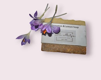 Lemon - Cinnamon - Natural Soap